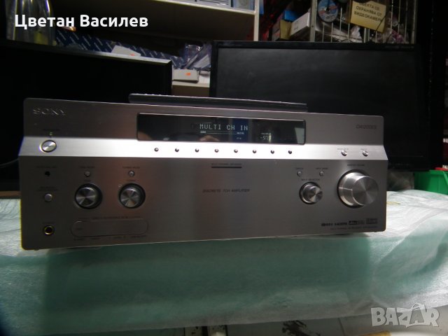 Sony STR-DA1200ES 7.1 канали Сребърен, снимка 2 - Ресийвъри, усилватели, смесителни пултове - 34524611