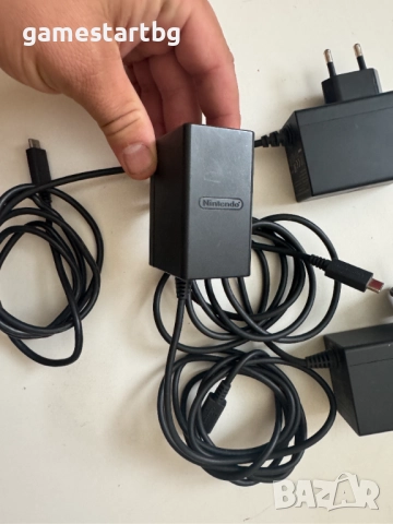  Оригинално зарядно за Nintendo Switch, снимка 2 - Аксесоари - 51780522