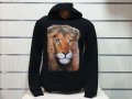 Нов дамски суичър с трансферен печат Лъв, животни, снимка 9