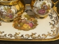 Бароков сервиз порцелан с 22 К злато, снимка 4