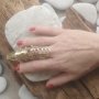 Пръстен за целия пръст стиймпънк стил 23730, снимка 2