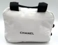 Chanel Mini Boston,козметична чанта, Бяла Чанта за грим, несесер, снимка 3
