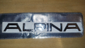 Метални букви Alpina за превозни средства., снимка 1