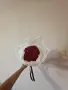 Мини букети от фоаменни и сатенени рози, снимка 1