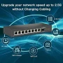 Ethernet комутатор с 8 x 2.5G Base-T порта и 1 x 10G SFP Uplink порт, снимка 4