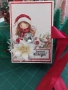 Коледна рамка и коледни картички с място за шоколад(пари), снимка 3
