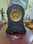 Прекрасен антикварен колекционерски френски каминен часовник , снимка 2