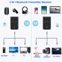 Aigoss Bluetooth 5.0 предавателен/приемник, безжичен аудио адаптер, 3,5 mm Bluetooth адаптер, aptX н, снимка 3