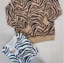 Памучен суитшърт в тигров принт , снимка 3