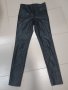 Елегантен дамски черен кожен панталон HM Devided, снимка 1 - Панталони - 31343841