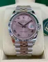 Rolex Datejust 36mm Two-Tone Yellow Gold Green Dial Diamond Automatic Дамски Различни Варианти, снимка 16
