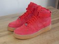 Nike Air Force 1 High Suede University Red Gum - 39 номер Оригинални!, снимка 2