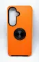 Doeshine калъф за Samsung Galaxy S26 – 360° магнитна стойка, оранжев, снимка 1