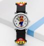 Супер Марио Super Mario силиконова верижка детски ръчен часовник , снимка 8