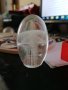РЕТРО стъкло преспапие яйце с гъба, снимка 1 - Колекции - 29097057