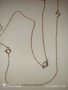 Сребърно колие  113см., снимка 2