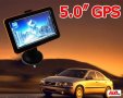 5 " GPS навигация - Windows CE , Bluetooth, FM трансмитер, за кола и камион Mediatek, снимка 1 - Аксесоари и консумативи - 35498654