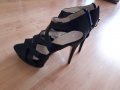 Продава дамски сандали на висок ток и платформа, снимка 5