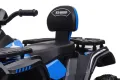 Акумулаторен детски Quad 24V, 4x4, Музикален модул с Bluetooth и USB | Ева Гуми, Син, снимка 9