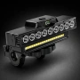 Ултра ярка 9 LED + 21 SMD светлина за велосипед, Фар, Клаксон, Батерия, снимка 2