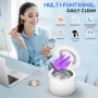 UV ултразвуков почистващ апарат за ретейнери с 4 UV LED, 45kHz машина за почистване, снимка 4