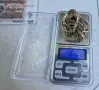 Уникален мъжки сребърен ланец кралска плетка , снимка 8