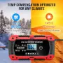 Чисто ново интелигентно зарядно за акумулатор Husgw 12V 10A (с LCD дисплей и пулсов ремонт) , снимка 4