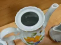 Стар български порцелан чайник заханица латиера , снимка 5