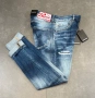 DSQUARED2 Мъжки Сини Дънки С Накъсан Ефект Код Mens P.268, снимка 2