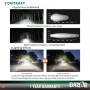 27 W LED фар , 10-30V коли,камиони, трактори,лодки, офроуд, снимка 3