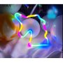 LED лампа, неонова, за стена, еднорог, многоцветен, USB, 22x22см, снимка 3