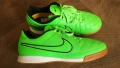 NIKE TIEMPO Размер EUR 38 / UK 5 обувки за футбол в зала естествена кожа 47-13-S, снимка 1