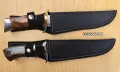 Ловен нож с месингов гард, снимка 5