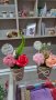Букет сапунени рози, снимка 1 - Подаръци за жени - 44421118