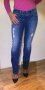 Дамски Еластични Дънки PP Jeans, снимка 1 - Дънки - 31322358
