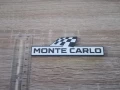 емблема Skoda Monte Carlo черно с бяло, снимка 5