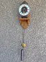 Стенен часовник с тежести - Tempus Fugit Skeleton- Germany -1980"г, снимка 5