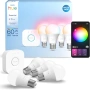 Комплект Philips Hue Essential A19 умни крушки  с Bridge или без, снимка 1