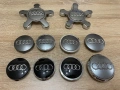 Капачки за джанти Audi  60 61 68 69 77мм звезда 135мм 4B0601170 8D0601170 4B0601170A, снимка 1