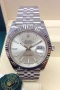 Rolex Datejust 41mm Steel Black Dial Diamond Automatic Мъжки / Унисекс Различни Варианти, снимка 14