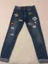 Мъжки дънки Leif Nelson Slim Fit W29/L32 – с нашивки и ефектни детайли, снимка 1