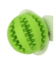 Интерактивна топка за кучета, памучно въже, устойчива на ухапване, зелена, снимка 3