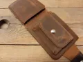 Ръчно изработен мъжки кожен портфейл , снимка 6