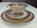 Порцеланов комплект за кафе маркиран , снимка 9