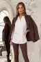 Сако “Brown Modern Suit” – кафяво елегантно сако арт.1546, снимка 3