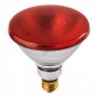 Инфрачервена Лампа Удароустойчива червена 100 и 175 W - Philips