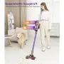 Вертикална прахосмукачка Chebio V18 550W с 2 батерии, снимка 3