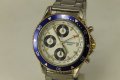 Мъжки Кварцов Хронограф Син Безел, снимка 3