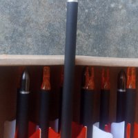 Карбонови стрели за лък естествени пера, снимка 4 - Лъкове и арбалети - 36829945