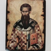 Икона Св.Василий, снимка 5 - Икони - 35594086